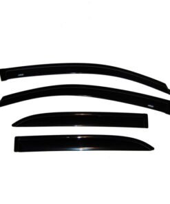 AVS 05-09 Chevy Equinox Ventvisor Outside Mount Window Deflectors 4pc - Smoke