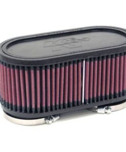 K&N Filter Universal  Filter 2 3/8 inch Dual Flange 107mm C-C 3 inch Height