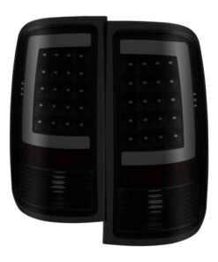 xTune 07-13 GMC Sierra 1500 LED Tail Lights - Black Smoke (ALT-ON-GS07-G2-LED-BSM)