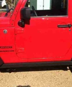 Smittybilt SRC Classic Rock Rails for Jeep Wrangler JK 2dr. - Black - 76635