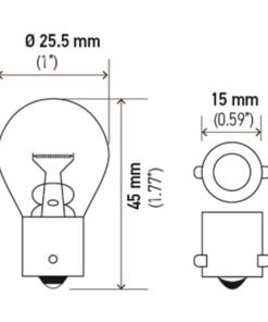 Hella Bulb 93 12V 13W BA15s S8