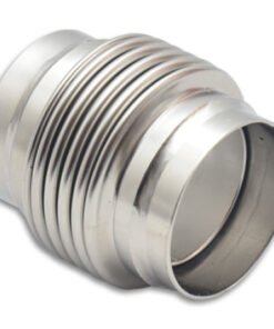 Vibrant SS Bellow Assembly w/ Solid Liner 3.5in ID x 4in overall L Electro Polished