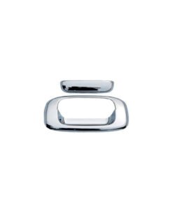 AVS 15-18 Chevy Silverado 1500 (w/Rear Camera) Tailgate Handle Cover 2pc - Chrome