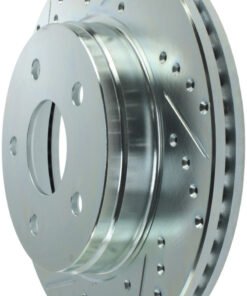 StopTech Select Sport 04-09 Dodge Durango / 02-05 Ram 1500 Slotted and Drilled Right Front Rotor