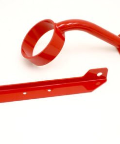 BMR 05-10 S197 Mustang Front Driveshaft Safety Loop - Red