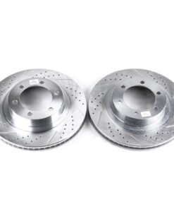 Power Stop 03-09 Lexus GX470 Front Evolution Drilled & Slotted Rotors - Pair