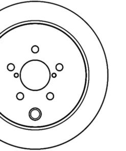 Stoptech 09-10 Subaru Forester / 08-10 Impreza/WRX Rear CRYO-STOP Rotor