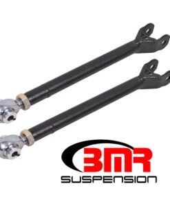 BMR 08-17 Challenger Lower Trailing Arms w/ Single Adj. Rod Ends - Black Hammertone