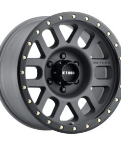 Method MR309 Grid 18x9 0mm Offset 6x5.5 108mm CB Titanium/Black Street Loc Wheel