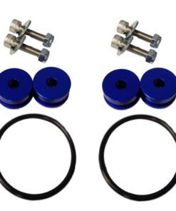 Torque Solution Universal Billet Bumper Quick Release Kit Universal Blue