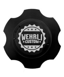Wehrli 01+ GM Duramax LB7/LLY/LBZ/LMM/LML/L5P Billet Oil Fill Cap - Black Anodized