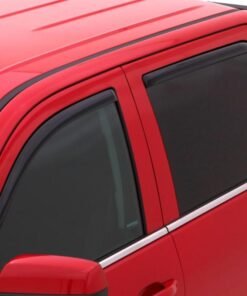 AVS 16-18 Toyota Prius Ventvisor In-Channel Front & Rear Window Deflectors 4pc - Smoke