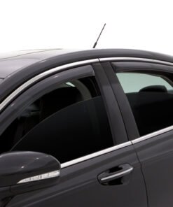 AVS 17-22 Mazda CX-5 In-Channel Ventvisor Front & Rear Window Deflectors 4pc - Smoke
