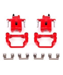 Power Stop 05-19 Chrysler 300 Rear Red Calipers w/Brackets - Pair