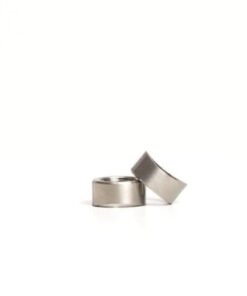 Ticon Industries Titanium O2 Sensor Bung 2.75in to 5in Tubing (Twin pack) - Coped End