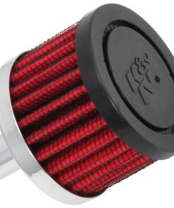 K&N Steel Base Crankcase Vent Filter .5in Vent OD x 2in OD x 1.5in Height