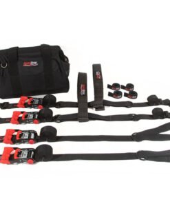 SpeedStrap Ultimate UTV Tire Bonnet Kit - Black
