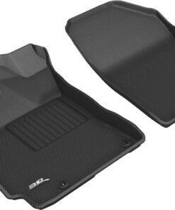 3D MAXpider 2019-2020 Kia Forte Kagu 1st Row Floormat - Black