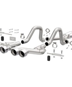 Magnaflow 00-04 Chev Corvette V8 5.7L Comp Series Quad Ctr Rr Exit SS Cat-Back Perf Exhaust