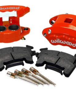 Wilwood D154 Front Caliper Kit - Red 1.62 / 1.62in Piston 0.81in Rotor