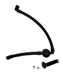 J&L 2021-2022 Ford Bronco 2.7L 3.0 Oil Separator Passenger Side- Black