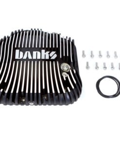 Banks 85-19 Ford F250/ F350 10.25in 12 Bolt Black Milled Differential Cover Kit