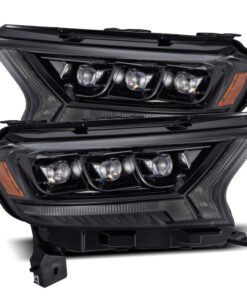 AlphaRex 19-21 Ford Ranger NOVA LED Proj Headlight Plnk Style Alpha Blk w/Activ Light/Seq Signal/DRL