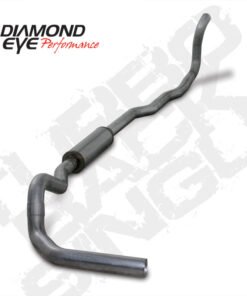 Diamond Eye KIT 4in TB MRP SGL SS DDG4X4 89-93 Dodge 5.9L Cummins 2500/3500