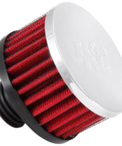 K&N .5in Flange ID x 3in OD x 3.25in H Rubber Base Crankcase Vent Filter