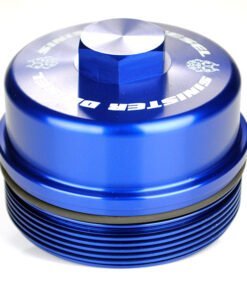 Sinister Diesel 03-07 Ford 6.0L Billet Blue Cap Kit