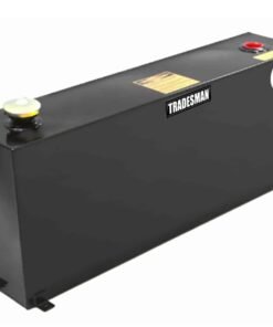 Tradesman Steel Full-Mid Size Vertical Liquid Storage Tank - Black