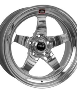 Weld S71 17x10 / 5x120mm BP / 7.2in. BS Polished Wheel (High Pad) - Non-Beadlock