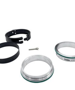 Granatelli 3.5in Dual Seal Double O-Ring Clamp Asembly