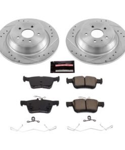 Power Stop 17-19 Ford Escape Rear Z23 Evolution Sport Brake Kit