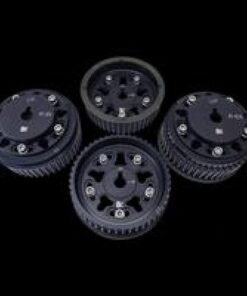 Brian Crower Adjustable Cam Gears Black for Subaru EJ205/EJ257 (Set of 4)