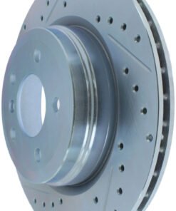 StopTech Select Sport 07-13 BMW 335i Slotted & Drilled Vented Right Rear Brake Rotor