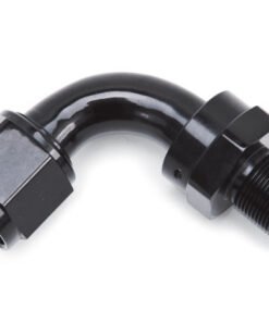 Russell Performance -10 AN 90 Degree Hose End Without Socket - Black
