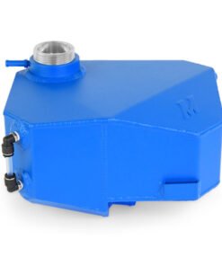 Mishimoto 2013+ Ford Focus ST/2016+ Focus RS Aluminum Expansion Tank - Wrinkle Blue