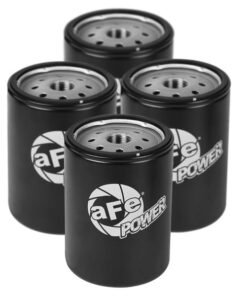 aFe ProGuard D2 Fluid Filters Oil for 01-17 GM Diesel Trucks V8-6.6L (4 Pack)