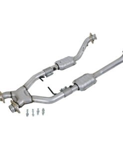 BBK 96-98 Mustang 4.6 Cobra High Flow X Pipe With Catalytic Converters - 2-1/2