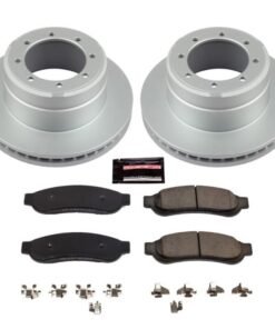Power Stop 10-12 Ford F-350 Super Duty Rear Z17 Evolution Geomet Coated Brake Kit
