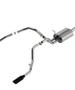Borla 19-22 RAM 1500 3.6L V6 4DR 140.5/144.6/153.5 WB 2.25in S-Type Cat-Back - Black Chrome Tip