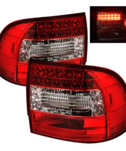 Spyder Porsche Cayenne 03-07 LED Tail Lights Red Clear ALT-YD-PCAY03-LED-RC