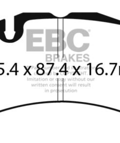 EBC 2014+ Volvo S60 Polestar/V60 Polestar 3.0T Yellowstuff Front Brake Pads