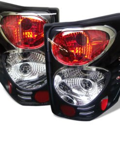 Spyder Jeep Grand Cherokee 99-04 Euro Style Tail Lights Black ALT-YD-JGC99-BK