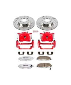 Power Stop 01-05 Honda Civic Z26 Street Kit w/ Calipers - Front