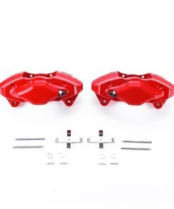 Power Stop 08-14 Subaru Impreza Rear Red Calipers w/o Brackets - Pair