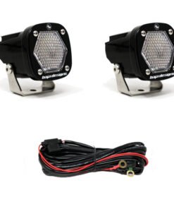 Baja Designs S1 Work/Scene LED Light w/ Mounting Bracket Pair