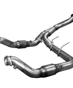 Kooks 11-14 Ford F150 Eco Boost 3.5L V6 3in SS GREEN Cat Turbo Down Y-Pipe