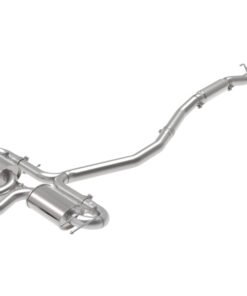 aFe Takeda 3in 304 SS Cat-Back Exhaust System w/Black Tips 17-20 Honda Civic Sport L4-1.5L (t)